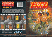 Ikari Warriors ZX Spectrum US box art